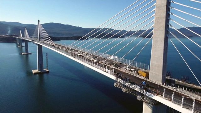 A ponte Pelješac construída pelos chineses na Croácia