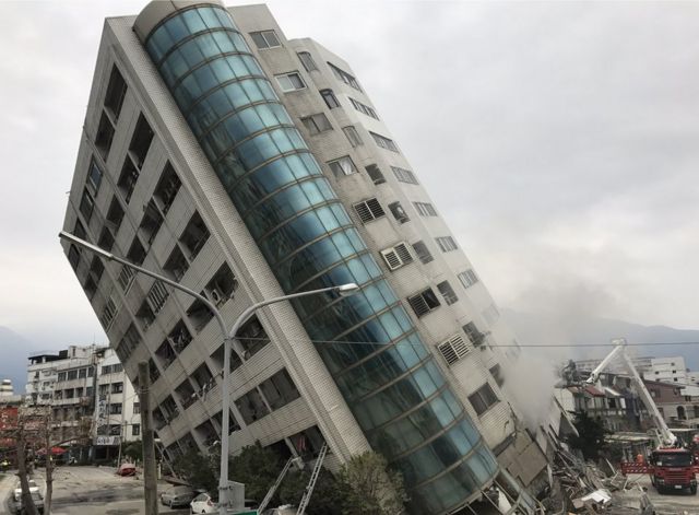 9死逾260伤强余震再袭台湾花莲 c News 中文