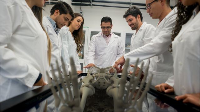 চিকিৎসা শাস্ত্রে কঙ্কাল ব্যবহার করা হয়ে থাকে।