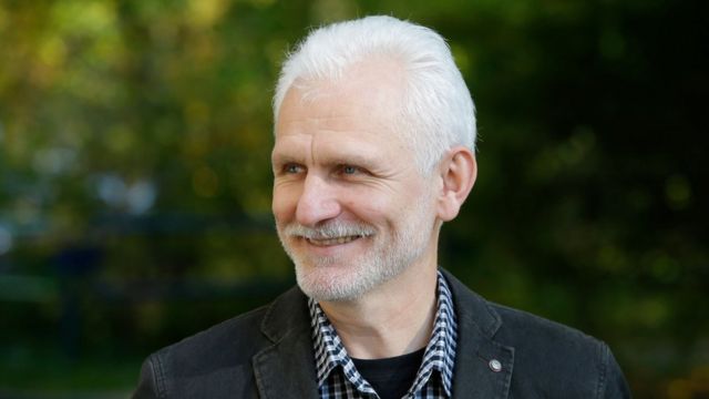 The winner of the 2022 Nobel Peace Prize, Ales Bialiatski