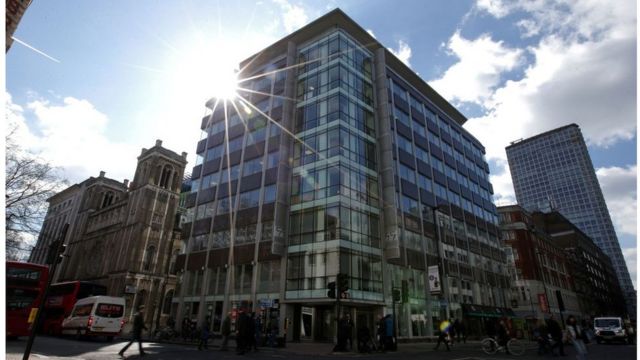 Tòa nhà nơi công ty Cambridge Analytica có trụ sở tại London