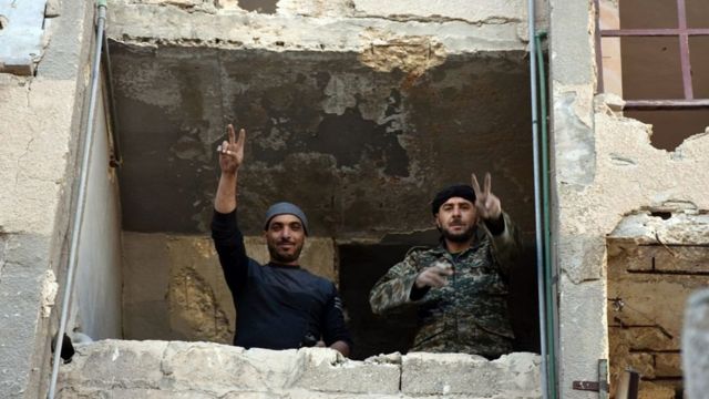 Abasirikare ba Syria bafashe akarere ka Masaken Hanano mu ndwi iheze