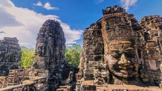 Templo de Bayon, no Camboja