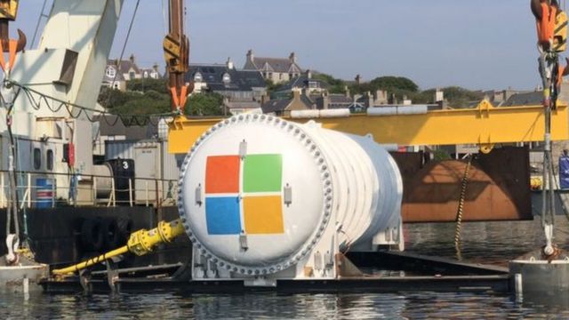 Microsoft underwater servers