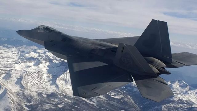 F-22 fighter