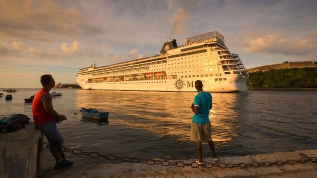 Crucero en La Habana