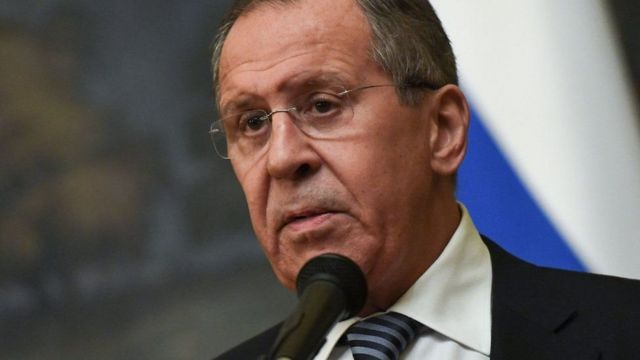 Wasiirka arrimaha dibadda ee Ruushka , Sergei Lavrov