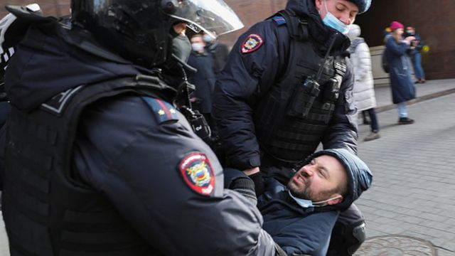 Протест в Росії