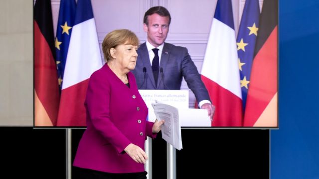 France and Germany propose 500 billion euro European stimulus package, 18 May 2020