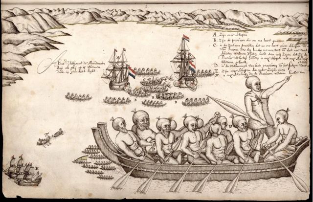 Les navires de Tasman ont quitté la Nouvelle-Zélande après une rencontre sanglante avec les gens de Māori - mais il croyait avoir trouvé le légendaire continent austral