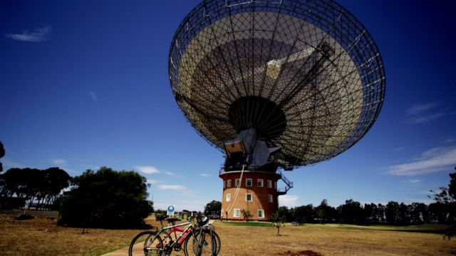 Радиотелескоп обсерватории в австралийском городе Паркс