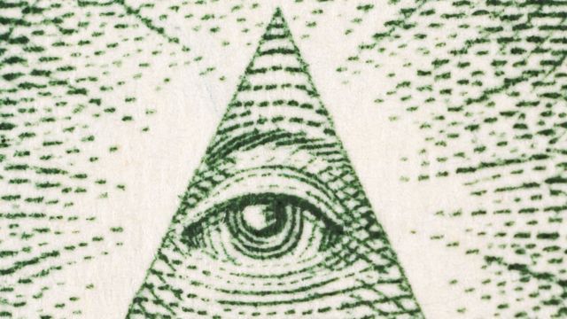 El verdadero origen del triángulo con un ojo dentro que aparece en los  billetes de un dólar (y las teorías que alimenta) - BBC News Mundo