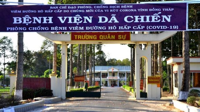 Thai phụ sinh non trong cách ly tập trung ở Bệnh viện Dã chiến Trường quân sự địa phương tỉnh Đồng Tháp.
