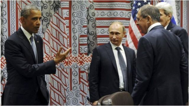 Umubonano wa Obama na Putin i New York mu 2015