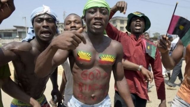 Wasu masu rajin kafa Biafra