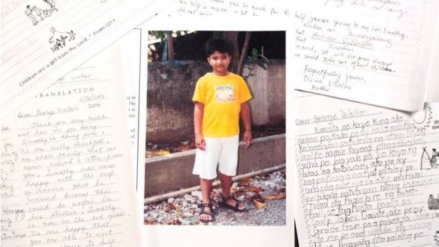 Cố Tổng thống George HW Bush khi sinh thời đã làm bạn tâm thư với Timothy Villalba trong suốt 10 năm