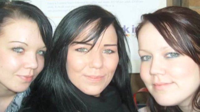 Avril Child's daughter Sarah (far right) was killed by a speeding car in Great Barr in 2012