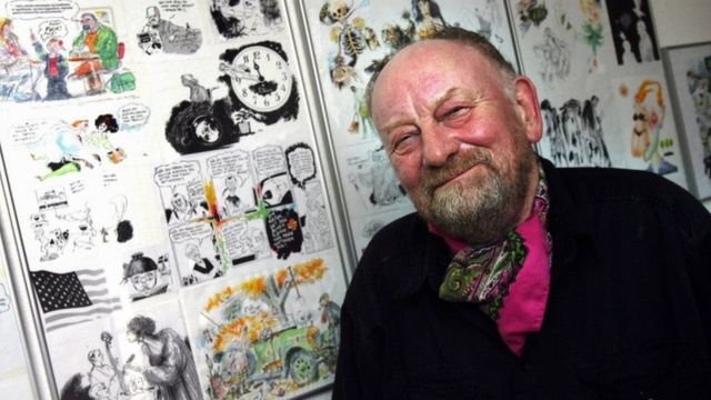 Danish cartoonist Kurt Westergaard regularly received death threats after the publication of the cartoon in 2005