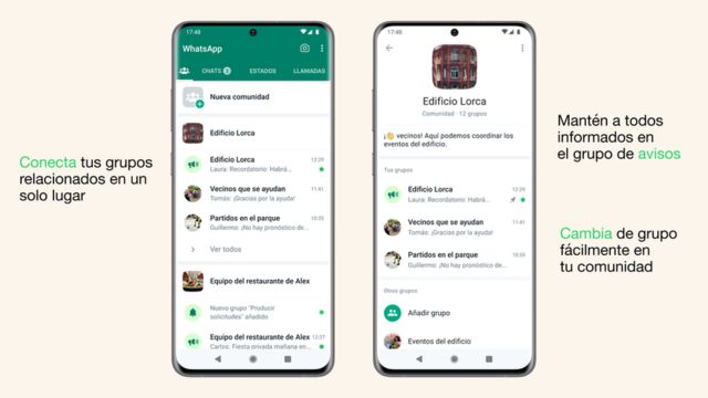 Whatsapp Qué Es Y Cómo Funciona Comunidades La Nueva Función Que Cambia La Comunicación Entre 9746
