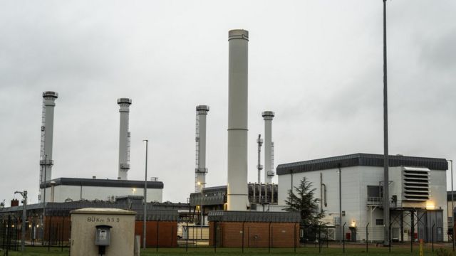 Газохранилище компании Astora - дочерней фирмы "Газпрома" - в германском Редене