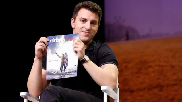 Brian Chesky, fundador de Airbnb.