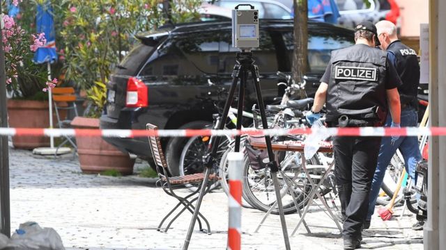 Полиция Ансбаха ведет расследование