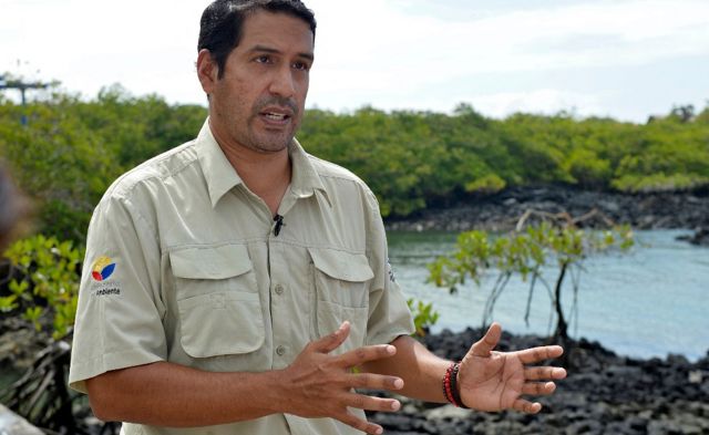 Danny Rueda, director del Parque Nacional Galápagos