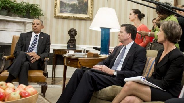 Umupfasoni Yates, i buryo, yari yagenywe na Barack Obama ariko akaba yagumye mu mabanga ari mfatakibanza