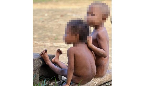 crianças Yanomami