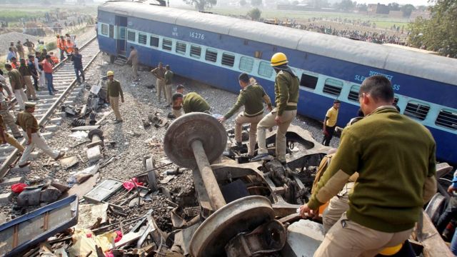 कानपुर ट्रेन हादसा