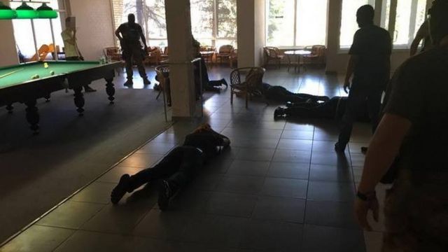 Задержание криминальных авторитетов