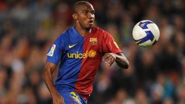 Samuel Eto'o fils, ancien joueur du FC Barcelone