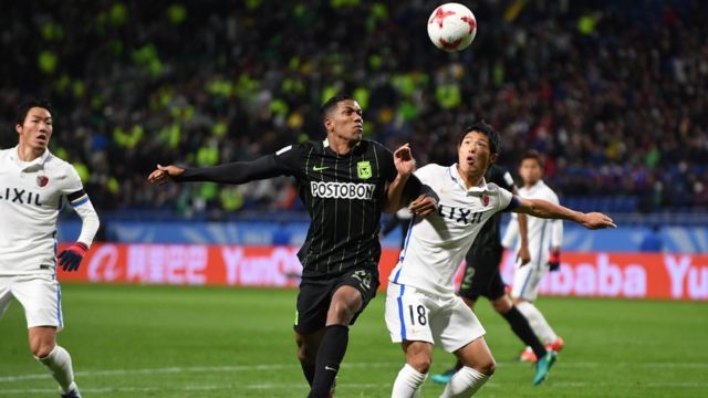 Kashima Antlers a battu en demi-finale la formation colombienne de l'Atletico Nacional.