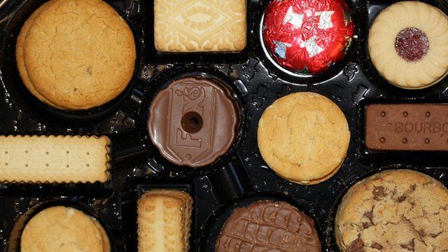 Selection of biscuits
