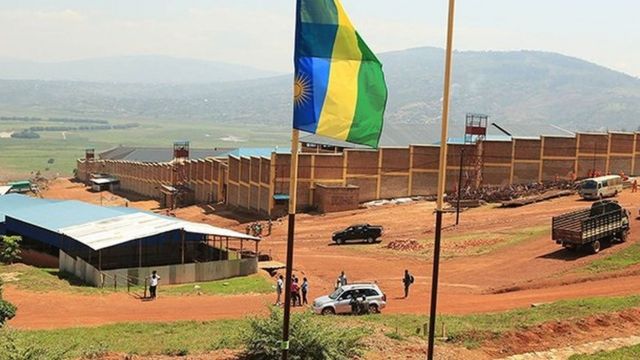 Kuri gereza ya Nyarugenge iri i Mageragere mu mujyi wa Kigali