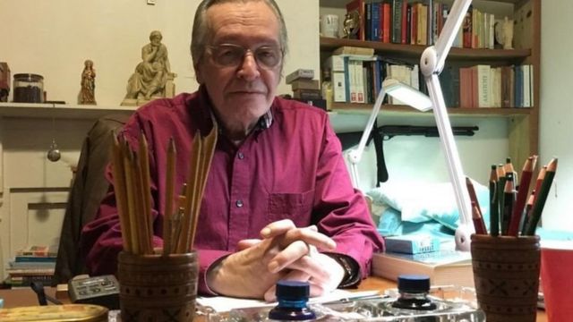 O filósofo Olavo de Carvalho, morto em 2022