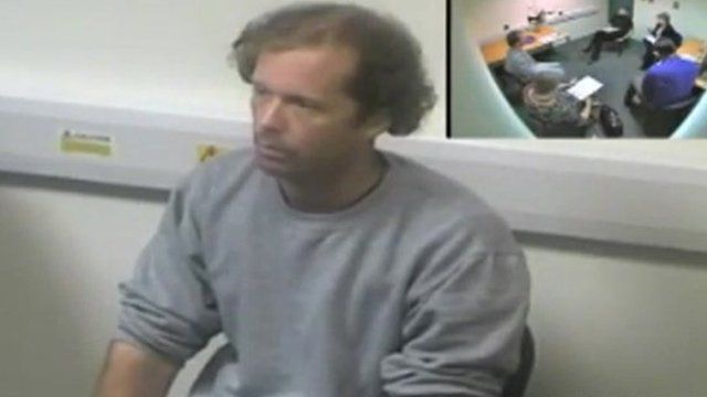Matthew Daley during police interview