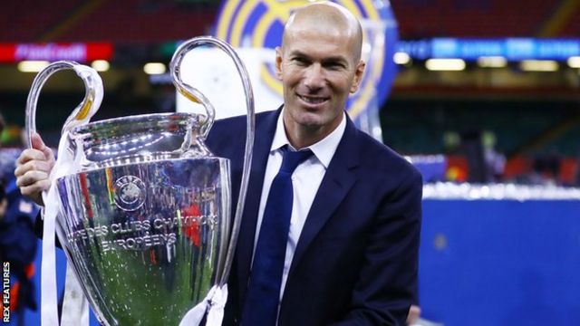 Zinedine Zidane arashaka gutwara Champions League ku nshuro ya gatatu yikurikiranya