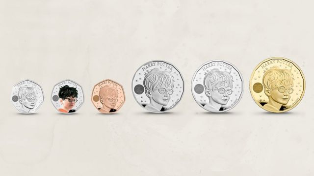 Magical Harry Potter-themed 50p coins to be released - BBC Newsround