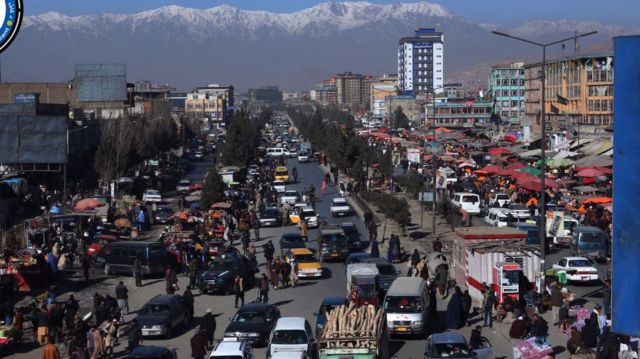 شهر کابل همواره با ترافیک سنگین همراه است