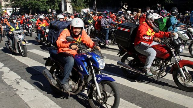 Frota de motocicletas no Brasil triplicou em 16 anos