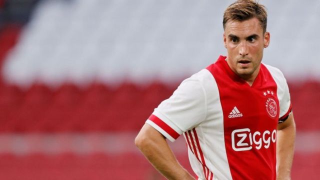 Beki wa kushoto wa Ajax Nicolas Tagliafico