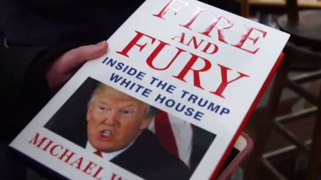 Five Things You Go See Inside New Trump Book 'Fire And Fury' - BBC News ...