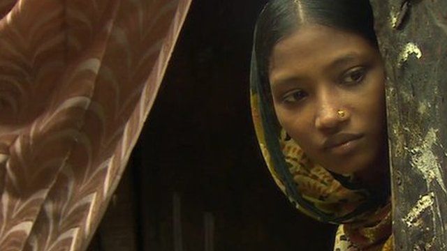 Child bride in Bangladesh