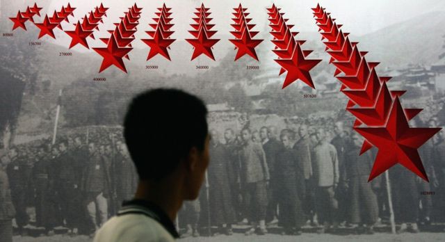 Hình ảnh kỷ niệm chiến thắng trước Phát xít Nhật tại Bắc Kinh