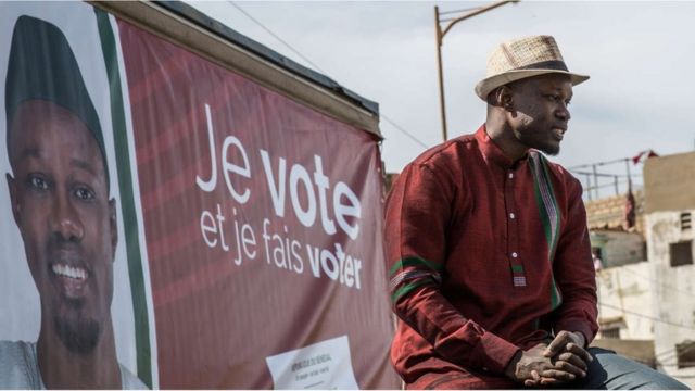 Ousmane Sonko, sorti 3e de la présidentielle en 2019, est député à l'Assemblée nationale.