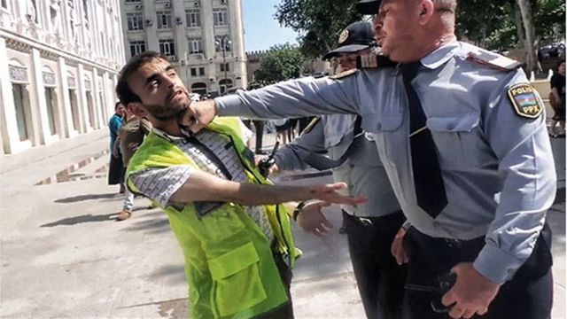 Jurnalisti vuran polis