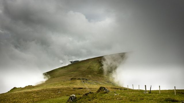 Steve M Smith: túnel de nubes en Carneddau, norte de Gales