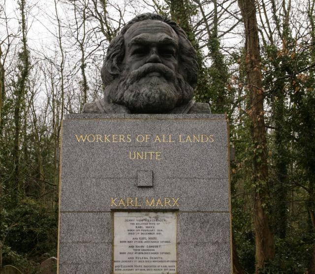 Karl Marx monument