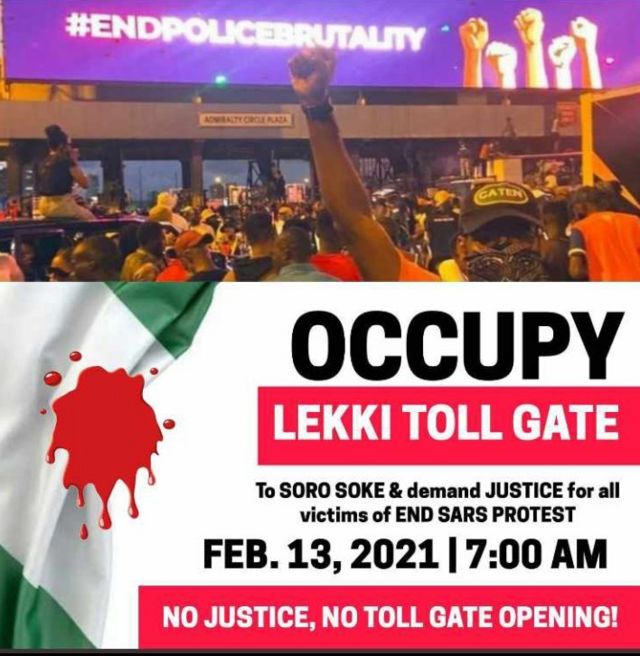 Occupy Lekki Toll Gate Poster